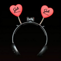 5 Day Customizable Light Up Hearts Head Bopper